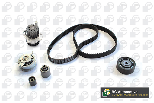 Set pompa apa + curea dintata VW POLO V (6R1, 6C1) 1.2 TDI  diesel 75 cai BGA TB0190CPK