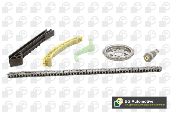 Kit lant de distributie MERCEDES-BENZ C-CLASS (W204) C 200 CDI (204.001)  diesel 136 cai BGA TC1005FK