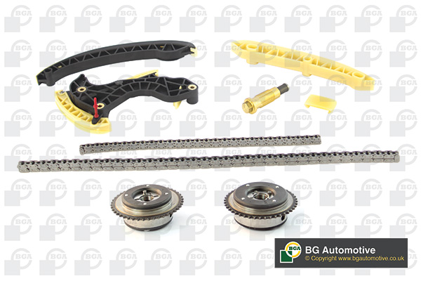 Kit lant de distributie MERCEDES-BENZ SLK (R171) 200 Kompressor (171.442)  benzina 163 cai BGA TC5660VFK