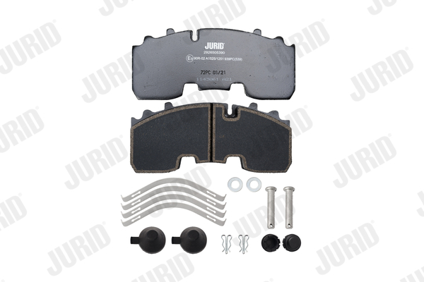 Placute frana JURID 2926505390