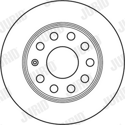 Disc frana JURID 562236JC