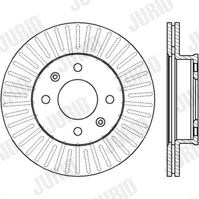 Disc frana JURID 562425JC
