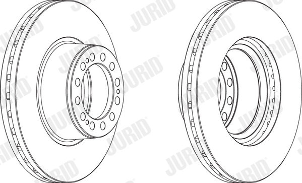 Disc frana JURID 569001J