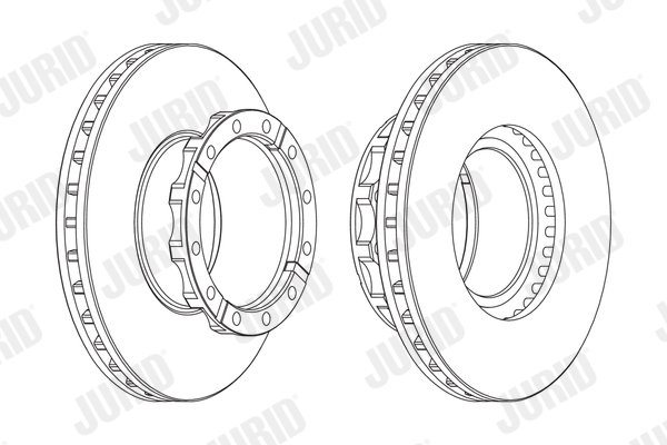 Disc frana JURID 569125J