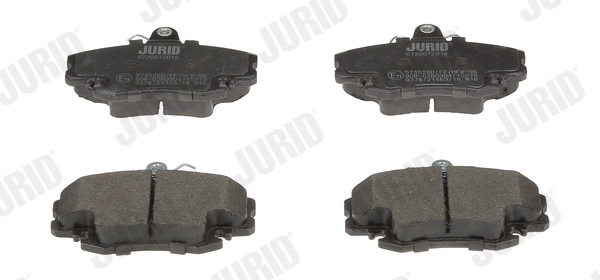Placute frana JURID 571526D