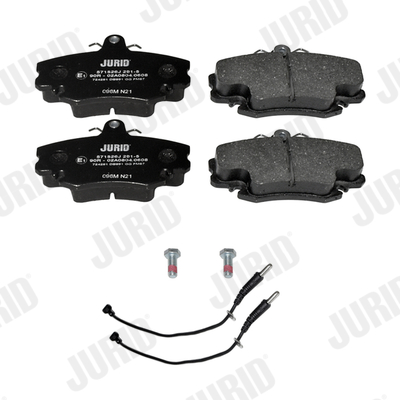 Placute frana JURID 571526J