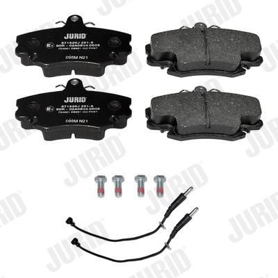 Placute frana JURID 571526J
