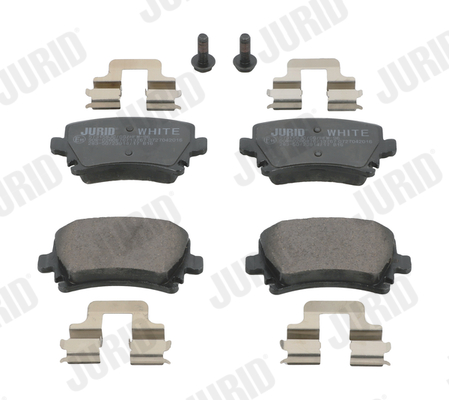 Placute frana JURID 573158JC