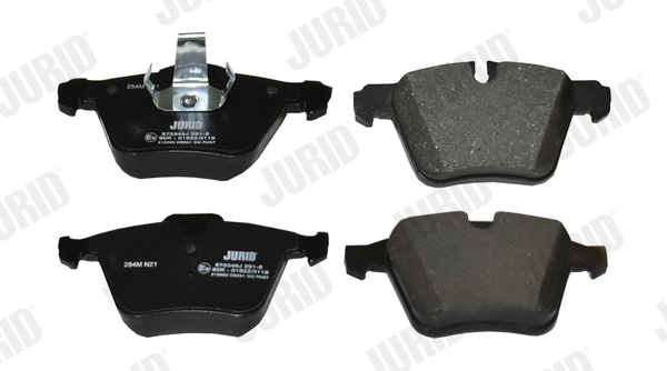 Placute frana JURID 573346J