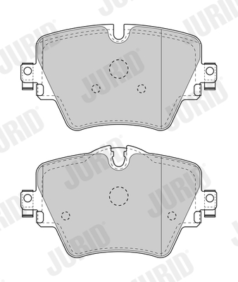 Placute frana JURID 573612J