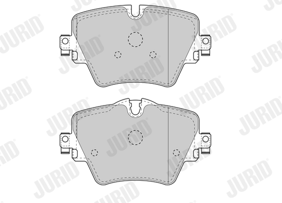Placute frana JURID 573612J