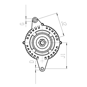 Alternator HC-CARGO 116366