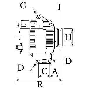 Alternator HC-CARGO 113883