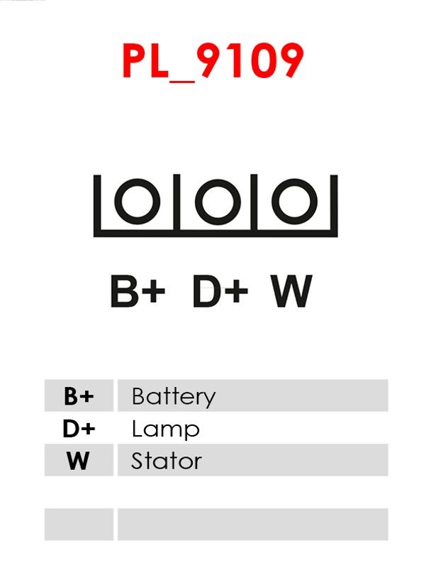 Alternator AS-PL A6759(DENSO)