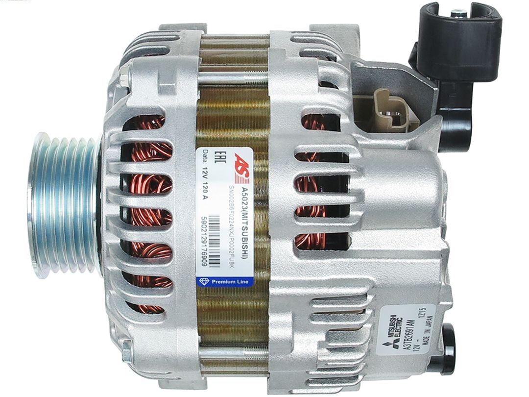 Alternator AS-PL A5023(MITSUBISHI)