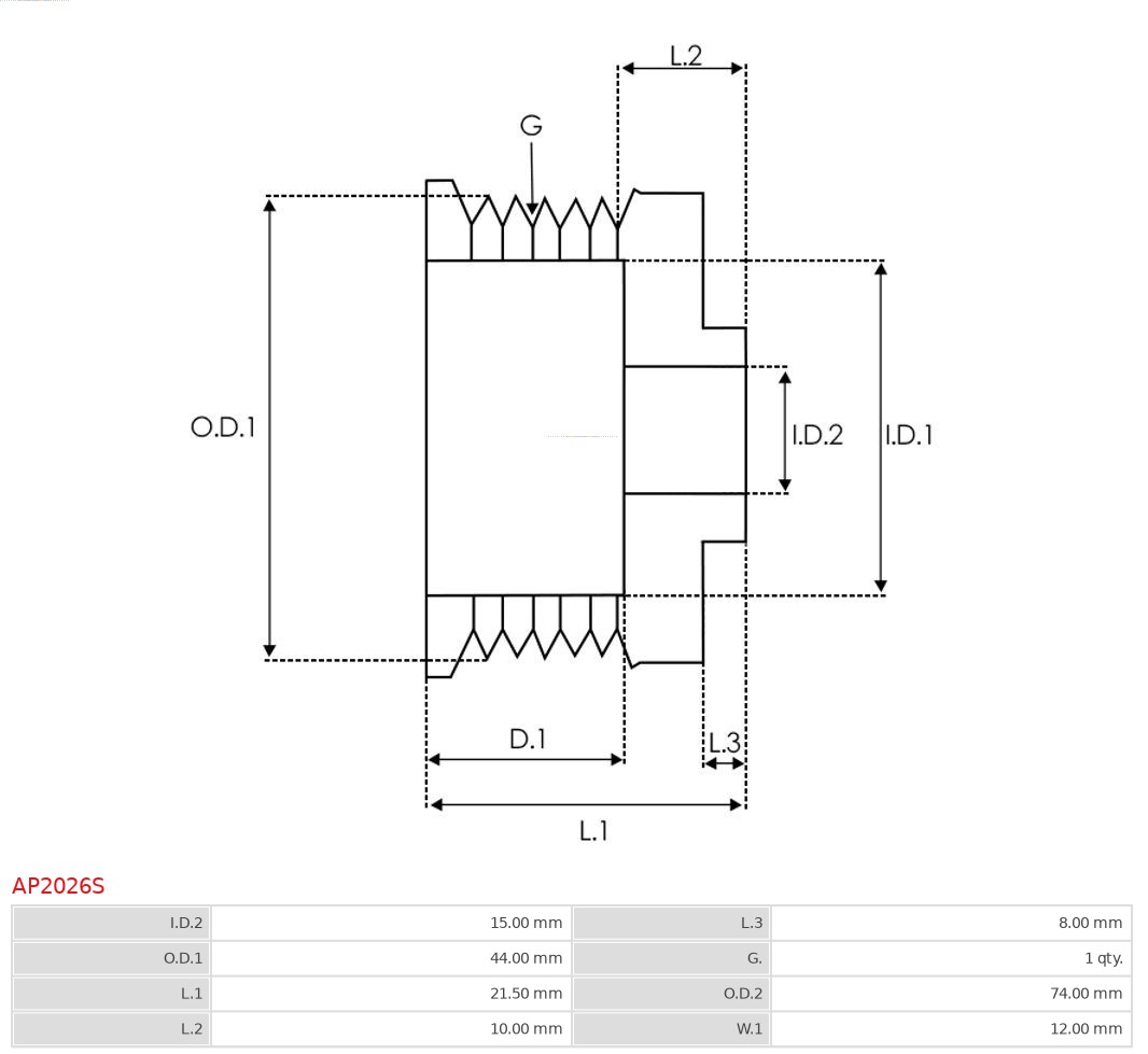 Alternator AS-PL A4003