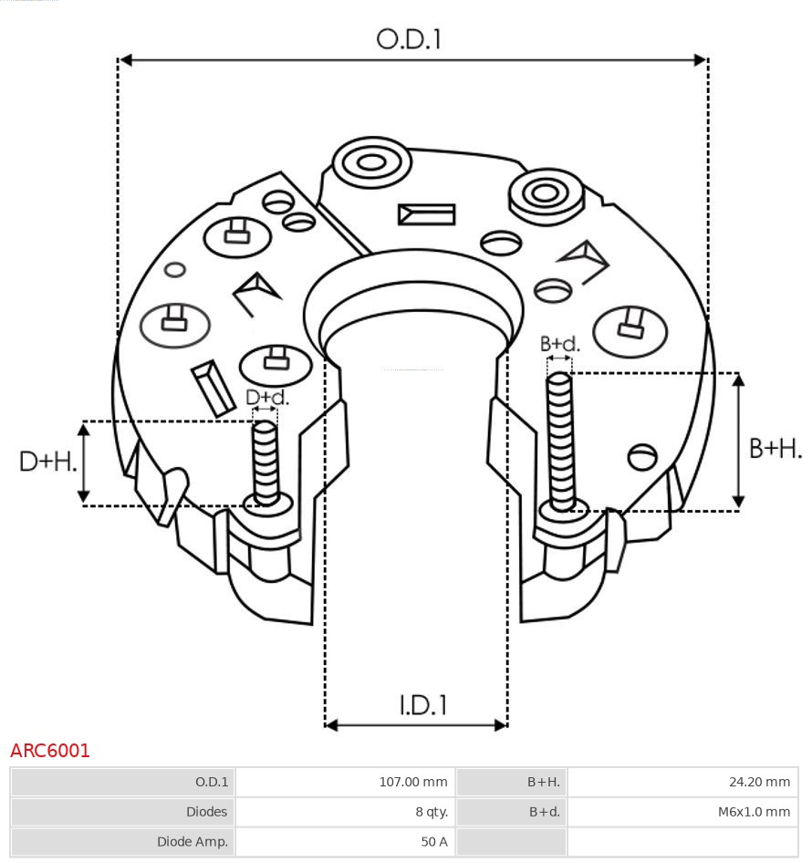 Alternator AS-PL A0062(SEG)