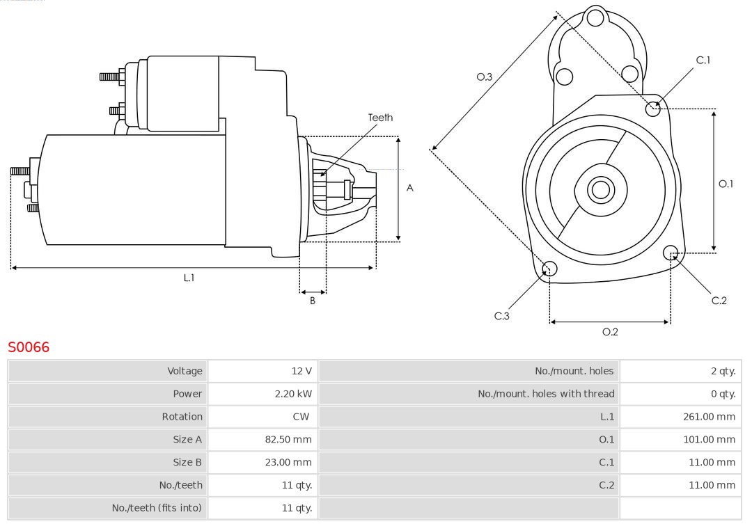 Alternator AS-PL A0608(SEG)