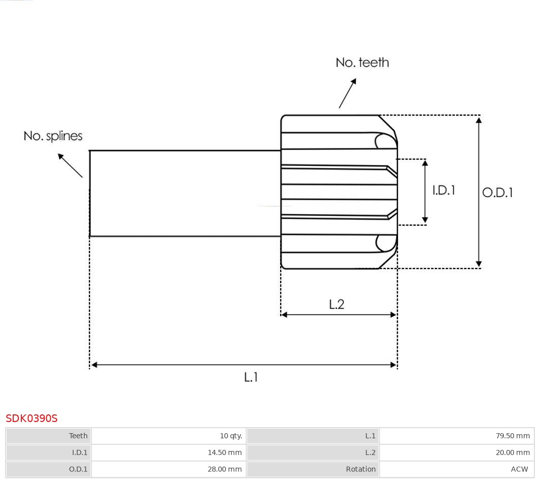 Alternator AS-PL A5003