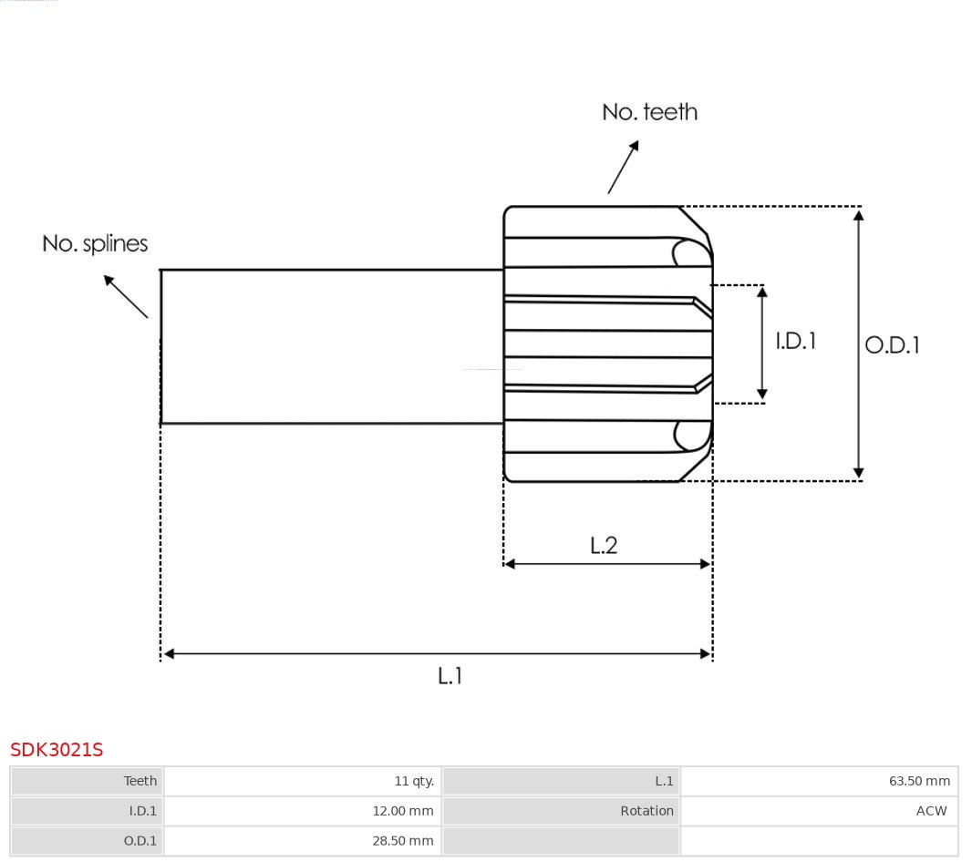 Alternator AS-PL A5003