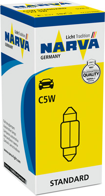 Bec iluminare numar circulatie AUDI A4 B7 Avant (8ED) RS4 quattro  benzina 420 cai NARVA 171253000