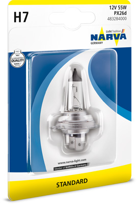 Bec far faza lunga VW GOLF IV (1J1) 1.4 16V  benzina 75 cai NARVA 483284000