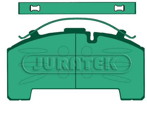 Placute frana JURATEK JCP2002