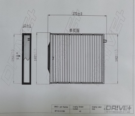 Filtru polen DRIVE DP1110.12.0180
