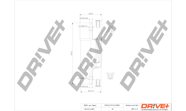 Filtru combustibil DRIVE DP1110.13.0015
