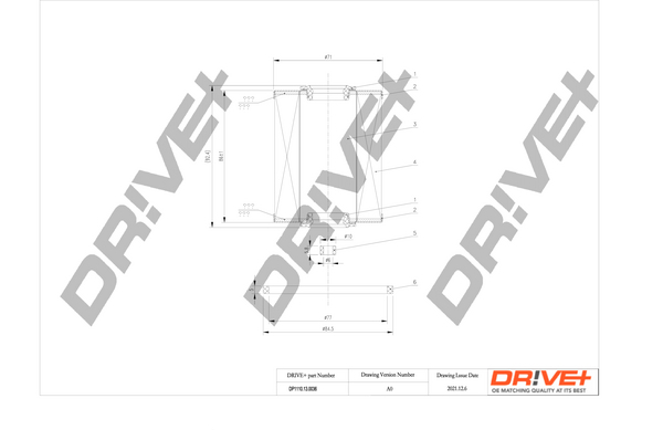 Filtru combustibil DRIVE DP1110.13.0036