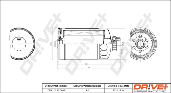 Filtru combustibil DRIVE DP1110.13.0043