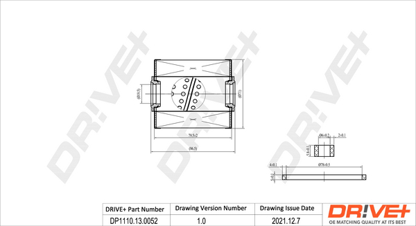 Filtru combustibil DRIVE DP1110.13.0052