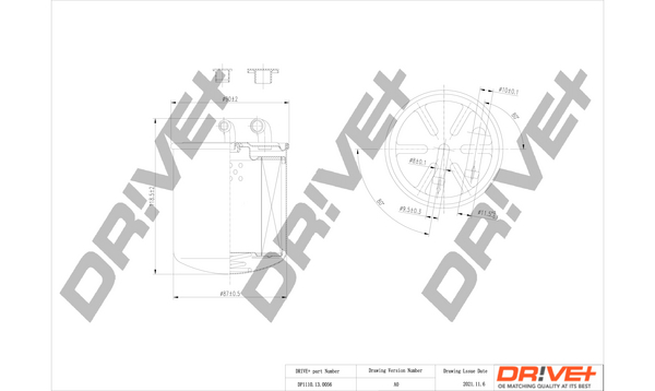 Filtru combustibil DRIVE DP1110.13.0056