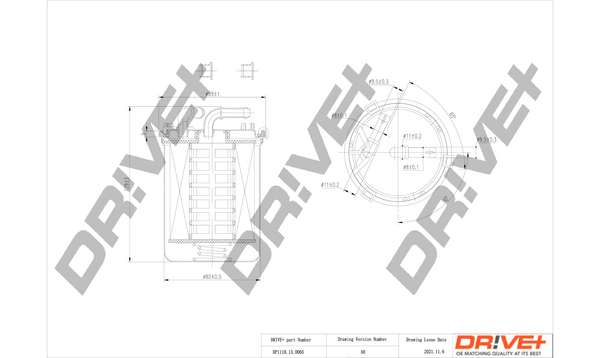 Filtru combustibil DRIVE DP1110.13.0065