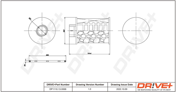 Filtru combustibil DRIVE DP1110.13.0068