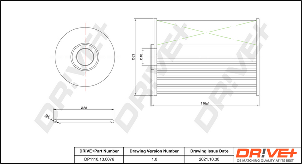 Filtru combustibil DRIVE DP1110.13.0076