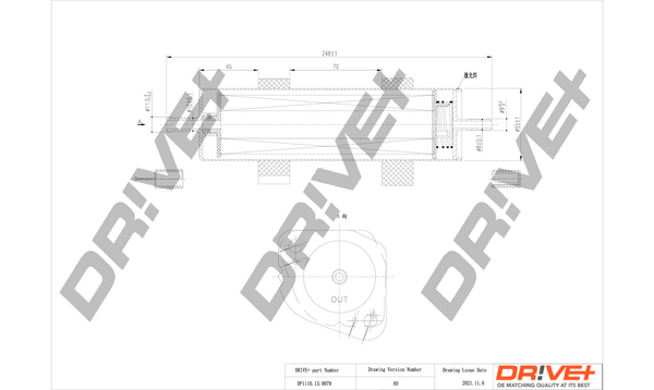 Filtru combustibil DRIVE DP1110.13.0079