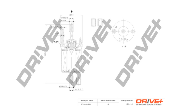 Filtru combustibil DRIVE DP1110.13.0101