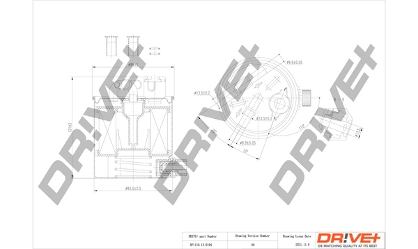 Filtru combustibil DRIVE DP1110.13.0104