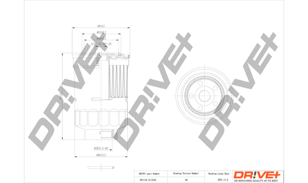 Filtru combustibil DRIVE DP1110.13.0125