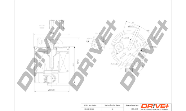 Filtru combustibil DRIVE DP1110.13.0126