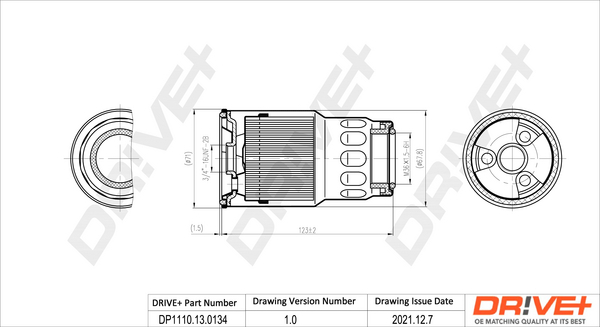 Filtru combustibil DRIVE DP1110.13.0134