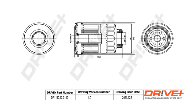 Filtru combustibil DRIVE DP1110.13.0140