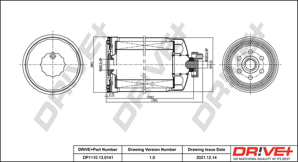 Filtru combustibil DRIVE DP1110.13.0141