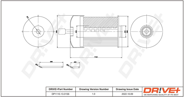 Filtru combustibil DRIVE DP1110.13.0156