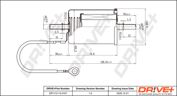 Filtru combustibil DRIVE DP1110.13.0157