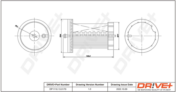 Filtru combustibil DRIVE DP1110.13.0179