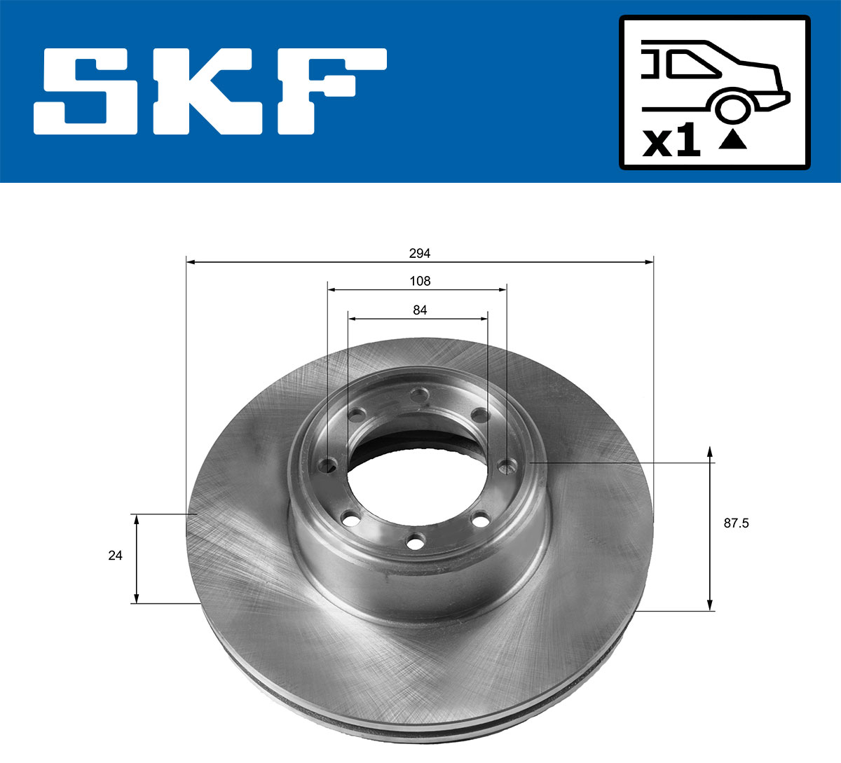 Disc frana SKF VKBD90190V1