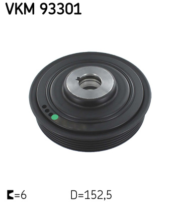 Fulie curea arbore cotit SKF VKM93301