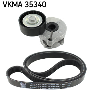 Set curea transmisie cu caneluri SKF VKMA35340